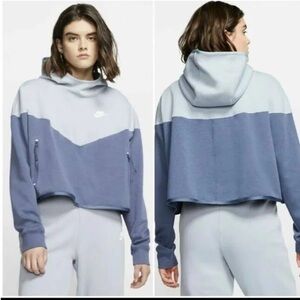Nike | Colorblock Cropped Hoodie
